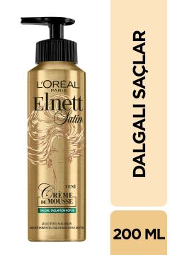 Loreal Paris Elnett Dalgalı Saçlar için Köpük 200 Ml