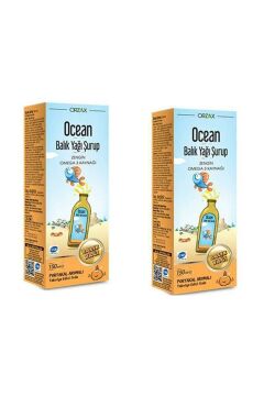 Ocean Portakallı Balık Yağı Şurubu 150 ml 2 Adet