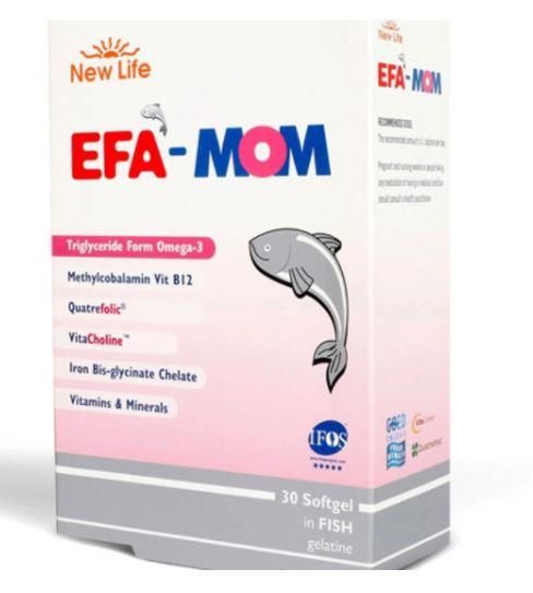 New Life Efa-Mom 30 Kapsül-Takviye Edici Gıda