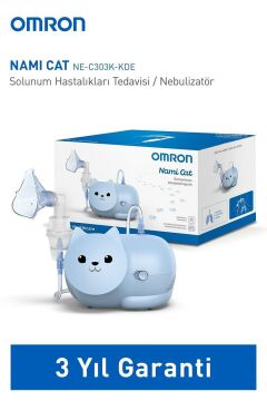 Omron Nami Cat Çocuklara Uygun Sevimli Nebülizatör