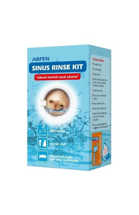 Abfen Farma Sinus Rinse Burun Yıkama Kiti 25x240 Ml