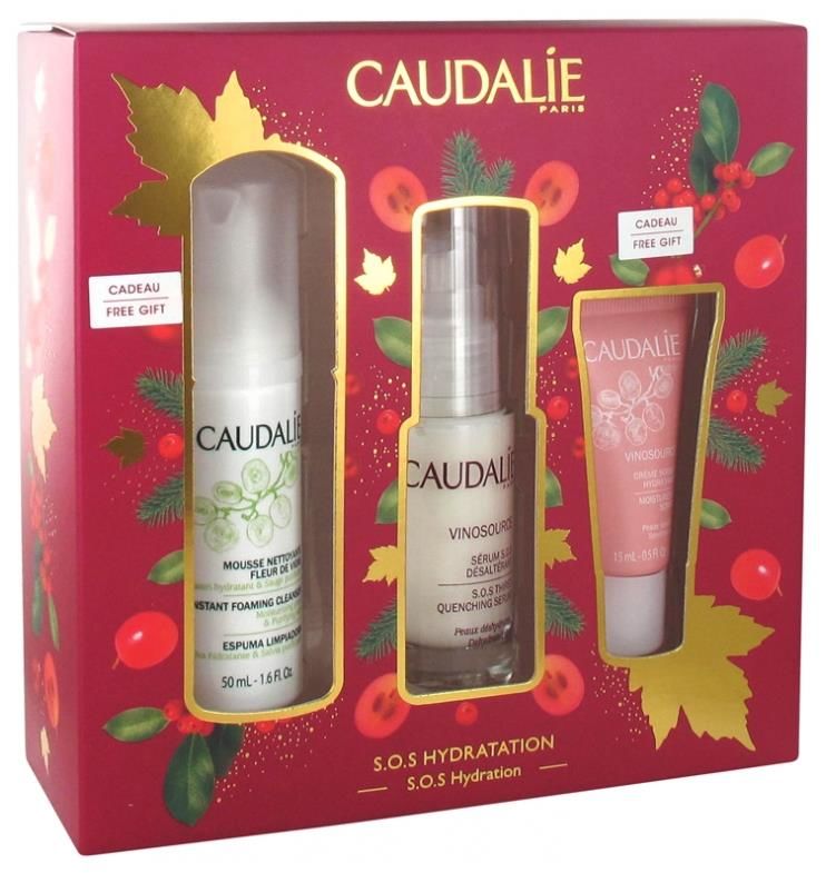 Caudalie Vinosource S.O.S Serum Set-Vücut Bakım Seti