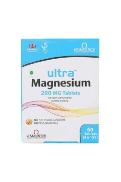 Vitabiotics Ultra Magnesium 60 Tablet-Besin Takviyesi