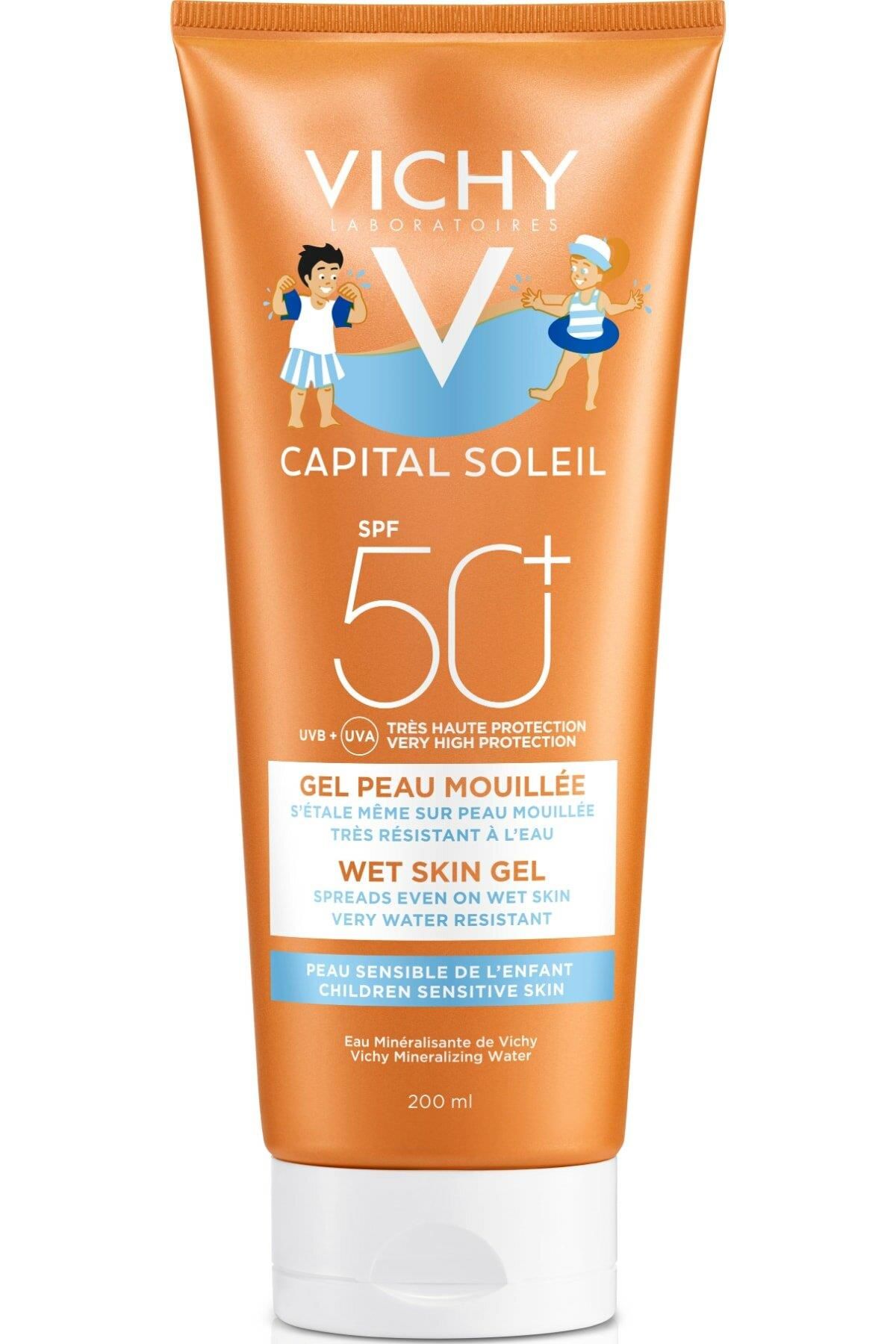 Vichy Wet Skin Gel SPF50+ 200ml-Yüz ve Vücut Sütü