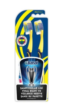 Banat Fenerbahçe Yetişkin 1+1 Diş Fırçası