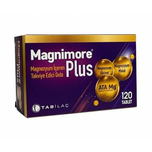 Magnimore Plus 120 Tablet-Takviye Edici Gıda