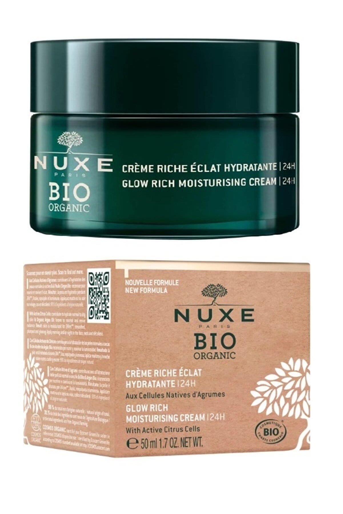 Nuxe Bio Organic Glow Rich Mousturising Cream 50 ml