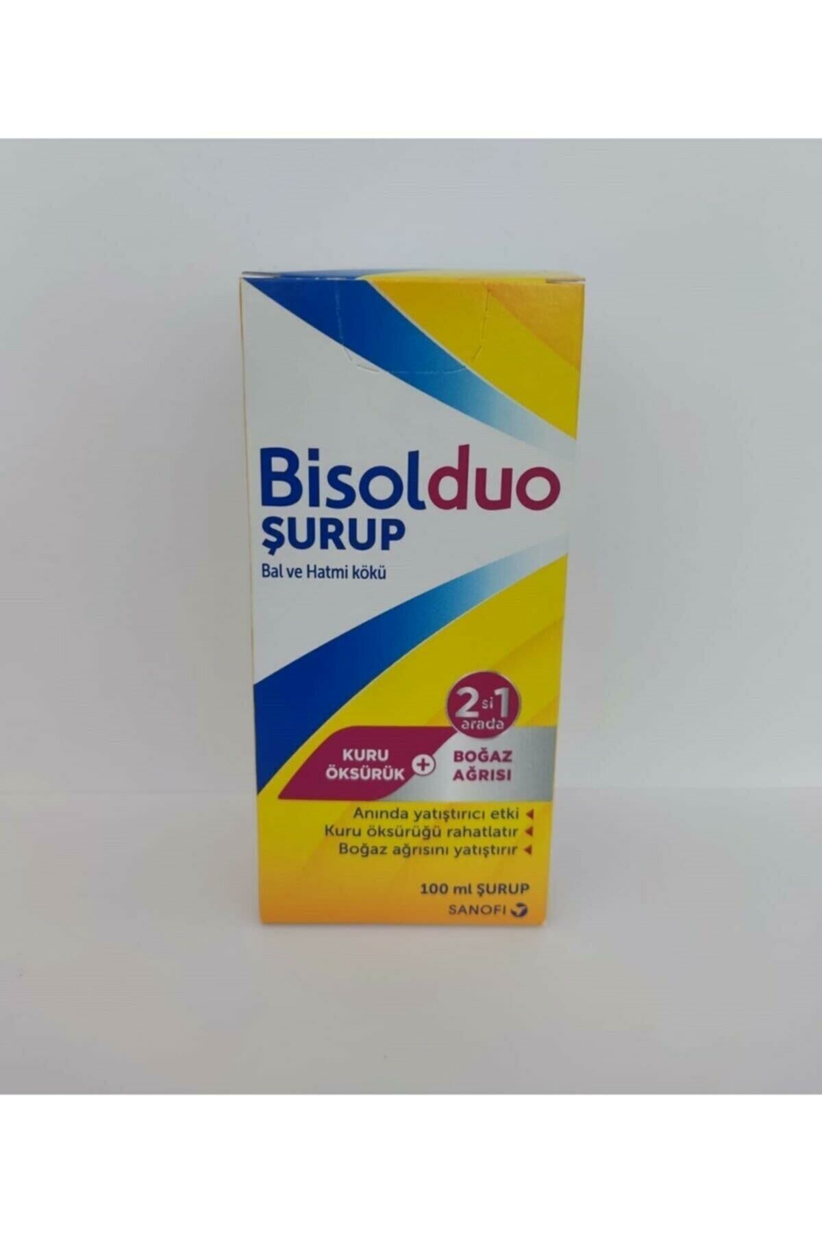 Bisolduo Bal Ve Hatmi Kökü Kuru Öksürük Şuruby 100 Ml