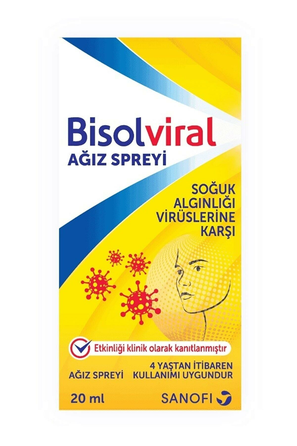 Bisolviral Soğuk Algınlığı Virüslerine Karşı Ağız Spreyi 20 ml