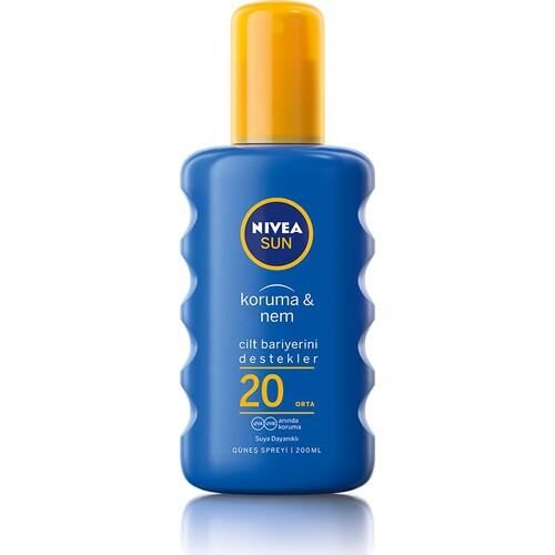 Nivea Sun Nemlendirici Güneş Spreyi Spf20 200 ml