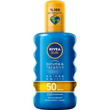 Nivea Sun Koruma&Ferahlık Transparan Güneş Spreyi 50 Faktör 200 ml