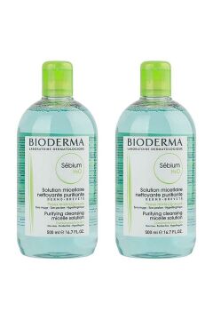 Bioderma Sebium H2O Yüz ve Makyaj Temizleme Suyu 2 x 500 ml