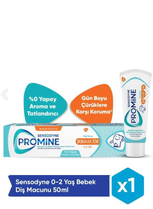 Sensodyne Promine Bebek Diş Macunu 0-2 Yaş