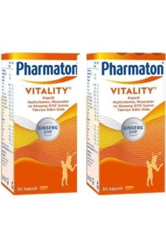 Pharmaton Vitality Ginseng G115 30 Kapsül * 2 Adet