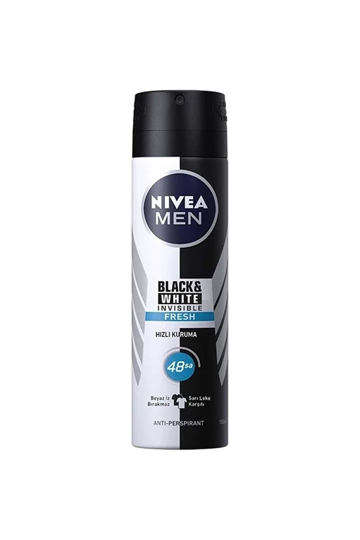 Nivea Black&White Invisible Fresh Sprey Deodorant 150 ml