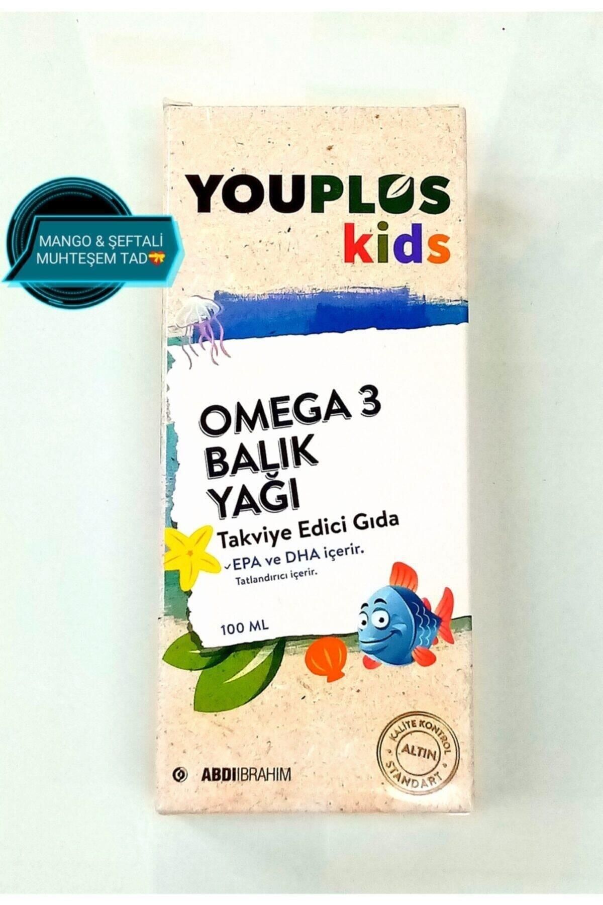Youplus Kids Omega3 Balık Yağı 100 Ml