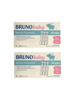 Bruno Baby Serum Fizyolojik Damla 5 ml X 20 Flakon 2 Adet