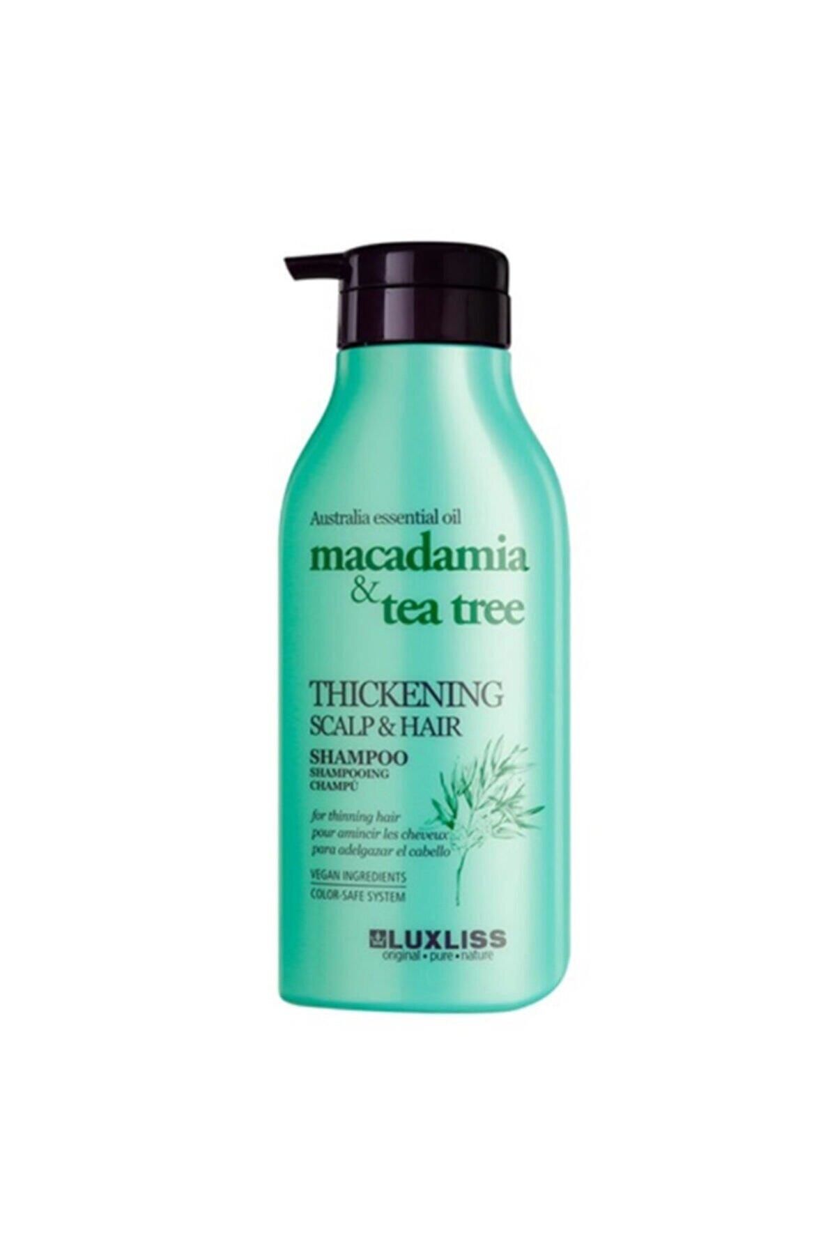 Luxliss Thickening Macadamia Tea Tree Şampuan 500 Ml