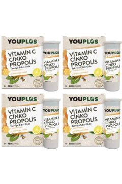 You-Plus Vitamin&Çinko&Propolis 20 Efervesan Tb.4 Adet