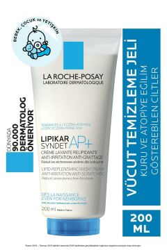 La Roche Posay Lipikar Syndet Ap+ 200 Ml-Yıkama Jeli