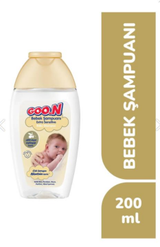 Goo.n Ekstra Hassas Bebek Saç ve Vücut Şampuanı - 200 ML