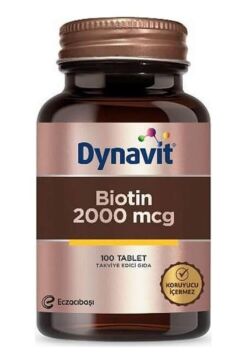 Dynavit Biotin 2000 Mcg 100 Tb.-Takviye Edici Gıda