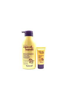 Luxliss Argan Oil Marula Brightening Hair Care Conditioner 500 ml+ Şampuan
