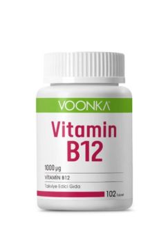 Voonka Vitamin B12 İçeren Takviye Edici Gıda 102 Tablet
