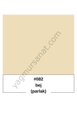 PARLAK BEJ YAPIŞKANLI FOLYO