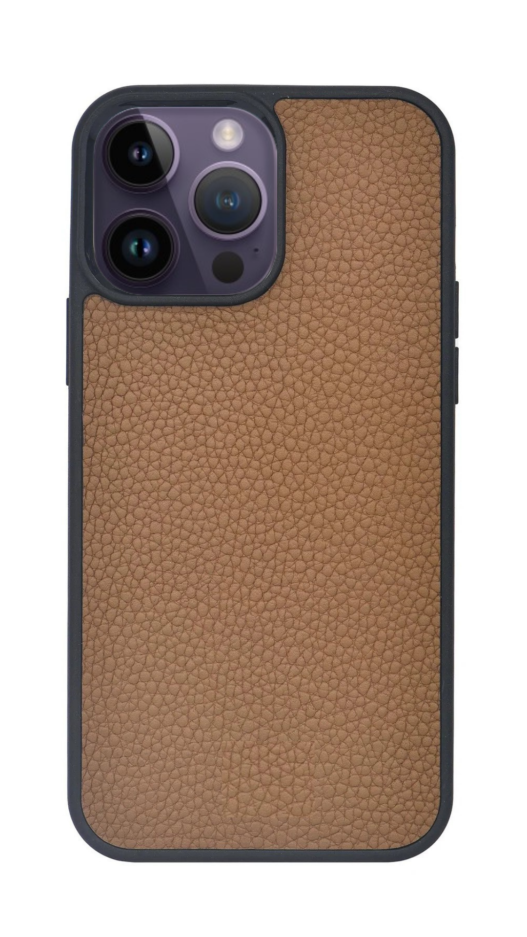 iPhone Uyumlu Deri Kılıf - Taba