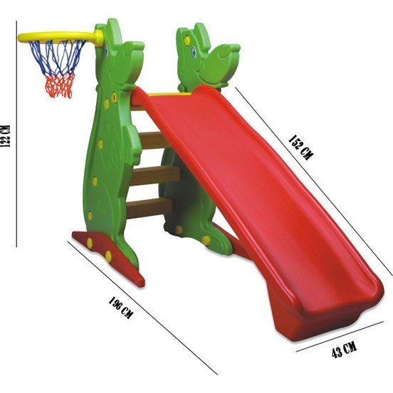 King Kids Oyuncak  Potalı Kaydırak ks9061