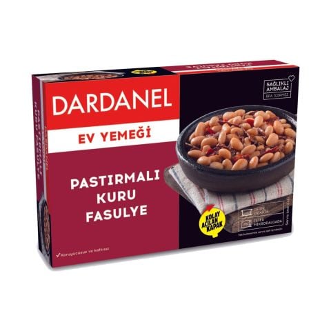 DARDANEL EV YEM.PASTIRMALI KURU FASULYE 200GR 1*6