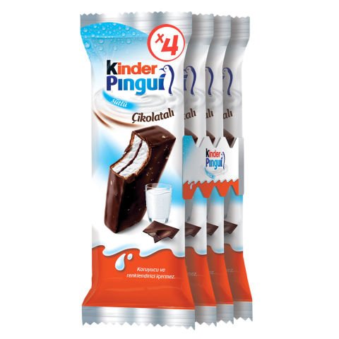 KİNDER  PİNGUİ 4*28GR 4'LÜ PAKET 1*9