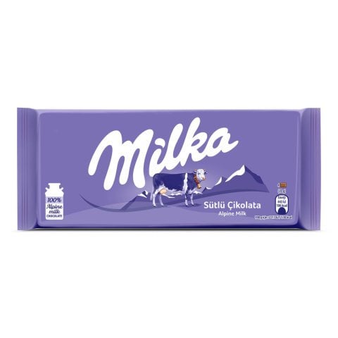 MİLKA ÇİKOLATA 80GR SÜTLÜ DİKDÖRTGEN TABLET 1*6*6