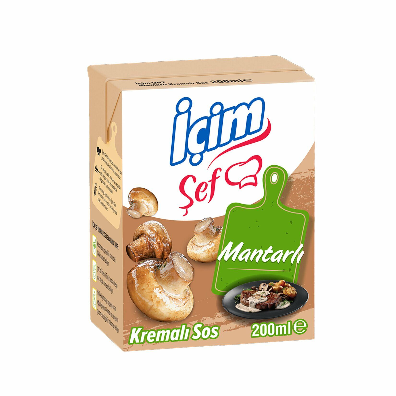 İÇİM KREMA ŞEF MANTARLI 200ML 4415-00 1*27