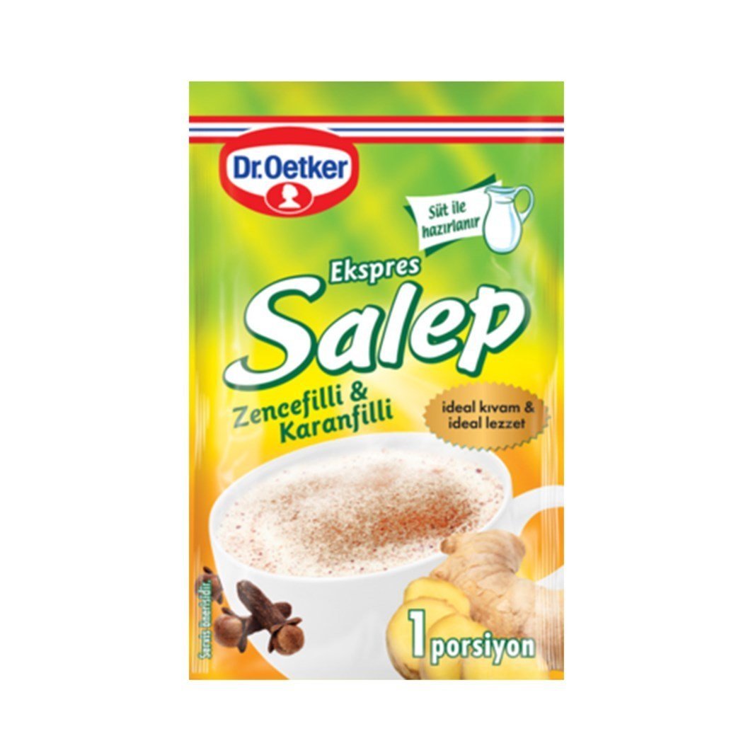 DR.OETKER.İ.SALEP EKSPRES ZENC.KARANFİLLİ SÜT İLE 18GR 1*2*24