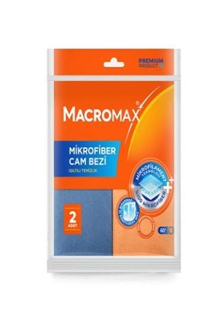 MACROMAX B.M.FİBER CAM BEZİ 2Lİ PAKET 2025108 1*12