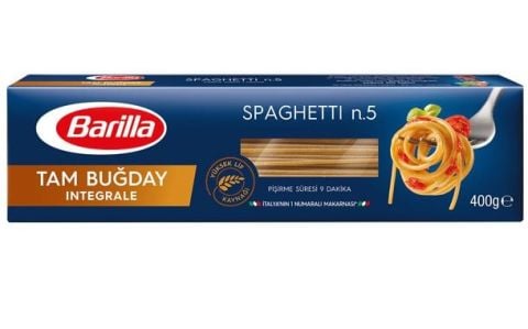 BARİLLA MAK.TAM BUĞDAY SPAGHETTİ 400G N.5KUTU 1*16