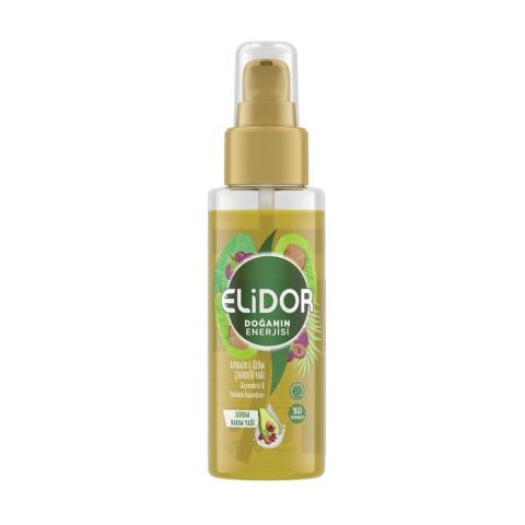 ELİDOR SAÇ BAKIM YAĞI DOĞ.EN.AVOKADO&ÜZÜM ÇEK.80ML 1*18