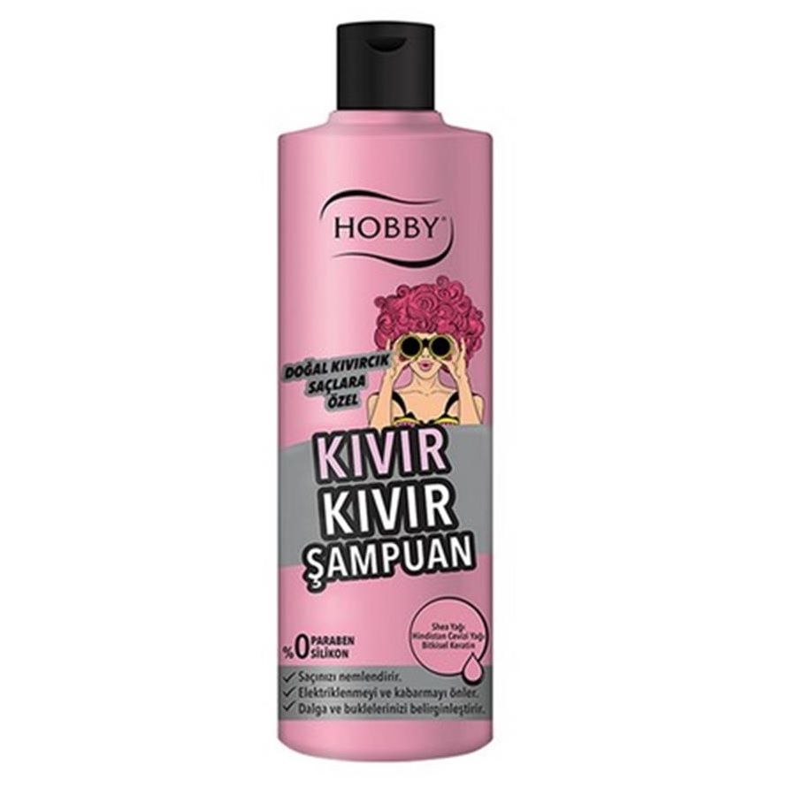 HOBBY Ş.ŞAMPUAN 250ML KIVIR KIVIR SHEA& HİND.CEVİZİ YAĞI 1*12