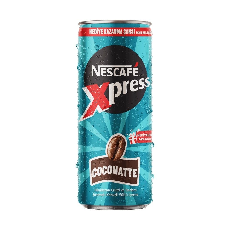 NESCAFE XPRESS 250ML HİND. CEVİZİ&BADEM 1*24