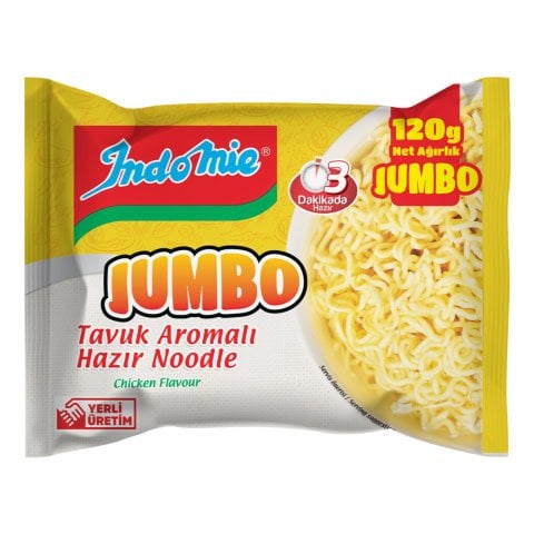 İNDO MİE NOODLE JUMBO TAVUK AROMALI 120GR 1*40