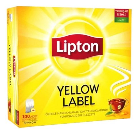 LİPTON BARDAK YELLOW LABEL 100'LÜ (100X2G ) 200G 1*6