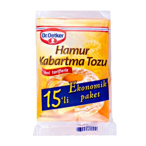 DR.OETKER KABARTMA TOZU 15'Lİ (KOLİ:60PKT) 150GR 1*6*10