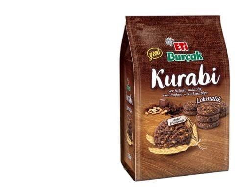 ETİ B.BURÇAK 150GR KURABİ LOKMALIK KAKAO 5865959 1*12