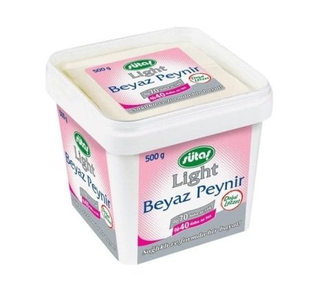 SÜTAŞ P.BEYAZ PEYNİR 500GR LİGHT