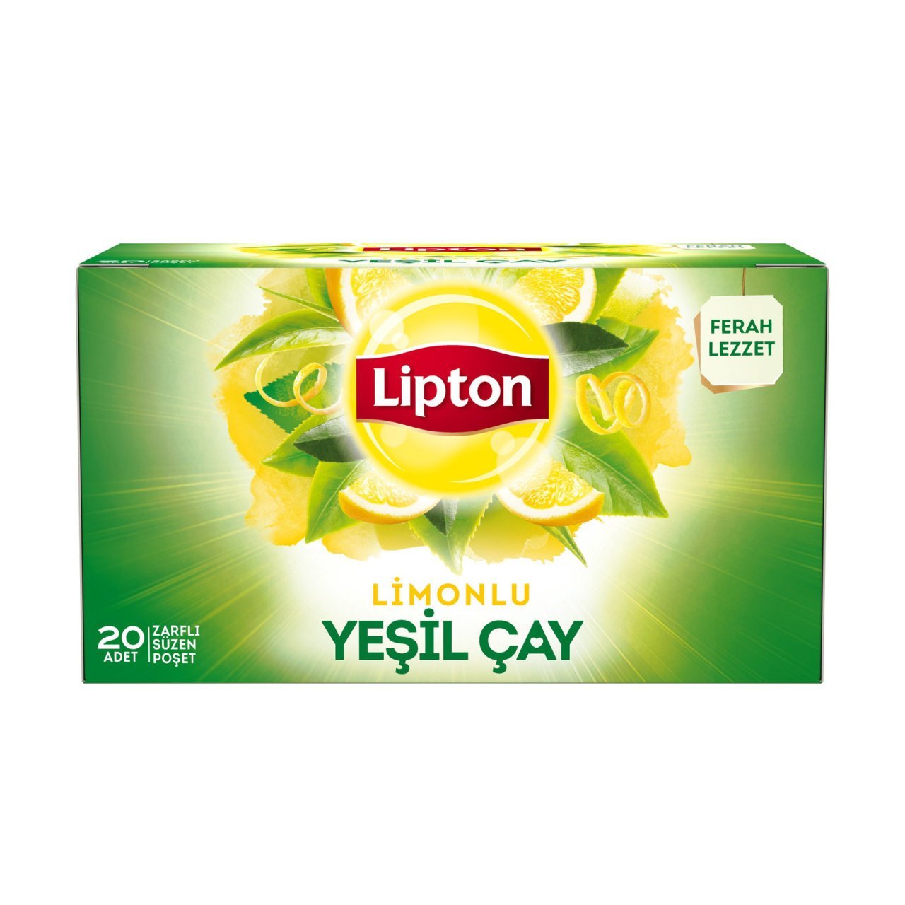 LİPTON BARD.M.Y.YEŞİLÇAY LİMONLUC VİT. 20'Lİ 30GR  1*12