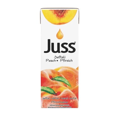 JUSS 200ML ŞEFTALİ TETRA 1*27