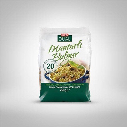 DURU DUAL 250G MANTARLI BAŞBAŞI BULGUR 1*8