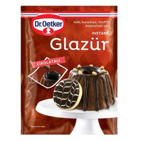 DR.OETKER.D.GLAZÜR INSTANT ÇİKOLATALI 85GR//// 1*12